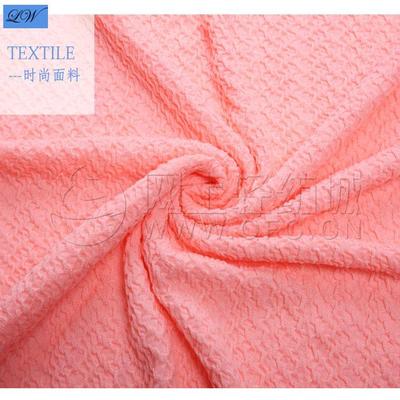廠家直銷雙面提花針織面料新款色織 提花棉服服裝布料-全球紡織網